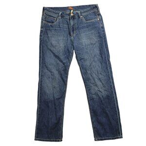 Tommy Bahama Mens Blue Jeans 36x31 Standard Fit Cotton/Tencel Blend